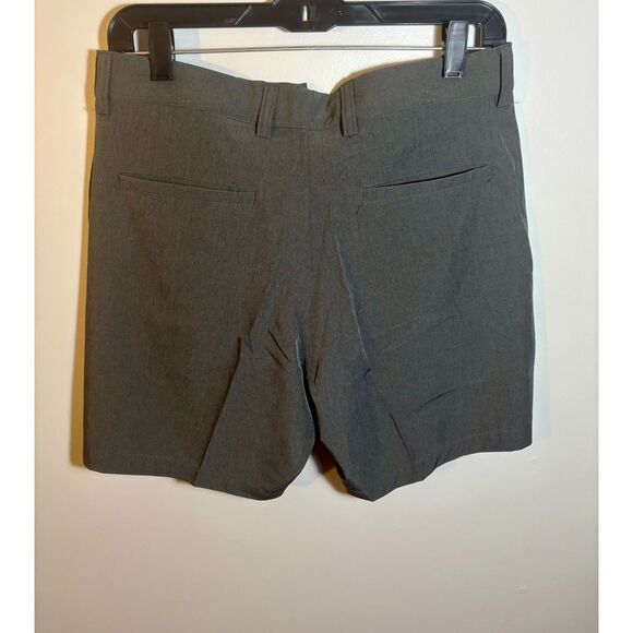 1774 Signature Xander Charcoal Shorts Men’s Size 30 Dress Casual Flat Front NWT - Picture 5 of 5